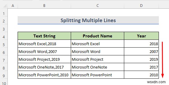 【Excel】1つの列を複数の列に分割する7つの簡単な方法を徹底解説