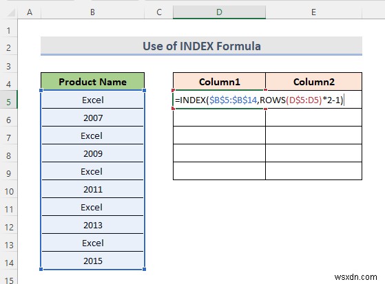 【Excel】1つの列を複数の列に分割する7つの簡単な方法を徹底解説