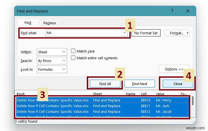 Excelで特定の値が含まれる行を削除する3つの方法【検索・フィルター・VBA】