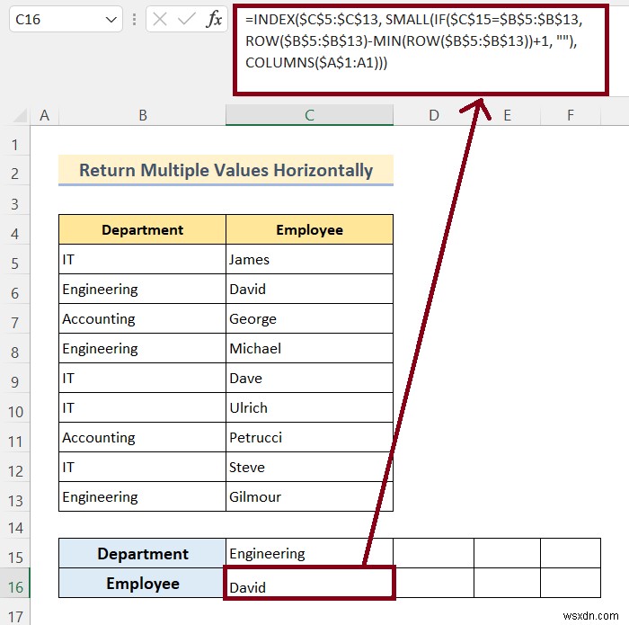 ExcelのVLOOKUP関数で複数の値を返す8つの方法【関数・フィルター活用】