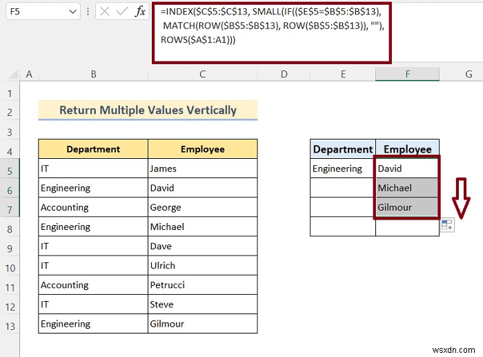 ExcelのVLOOKUP関数で複数の値を返す8つの方法【関数・フィルター活用】