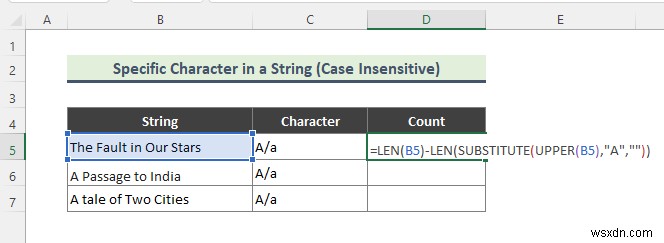 【Excel】文字列内の文字・単語の出現回数をカウントする5つの方法