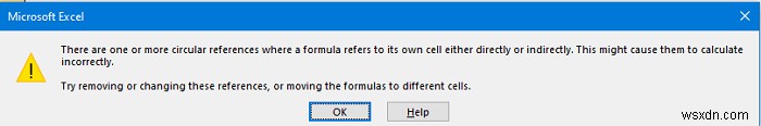 Excelで循環参照を見つける方法|初心者でもできる2つの簡単なテクニック