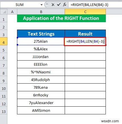 Excelで先頭3文字を削除する4つの方法｜RIGHT・REPLACE・MID関数とVBA