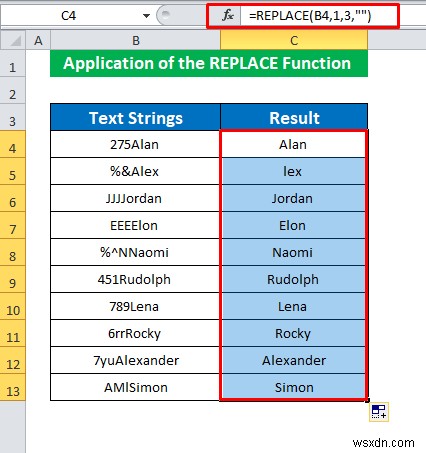 Excelで先頭3文字を削除する4つの方法｜RIGHT・REPLACE・MID関数とVBA