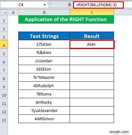 Excelで先頭3文字を削除する4つの方法｜RIGHT・REPLACE・MID関数とVBA