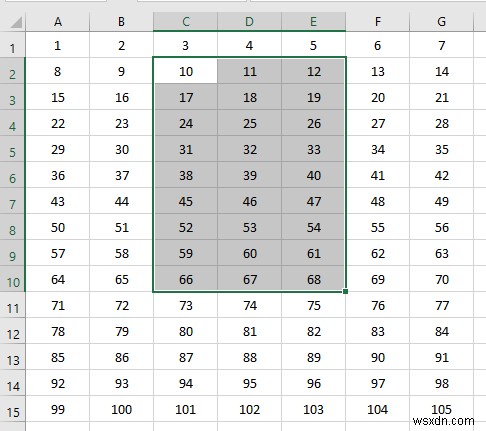 【Excel VBA】列番号を指定してRange(セル範囲)を操作する4つの方法