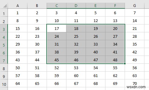 【Excel VBA】列番号を指定してRange(セル範囲)を操作する4つの方法