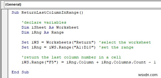 【Excel VBA】列番号を指定してRange(セル範囲)を操作する4つの方法