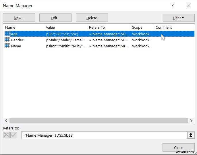 【Excel】名前付き範囲を削除する4つの簡単な方法