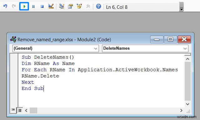 【Excel】名前付き範囲を削除する4つの簡単な方法