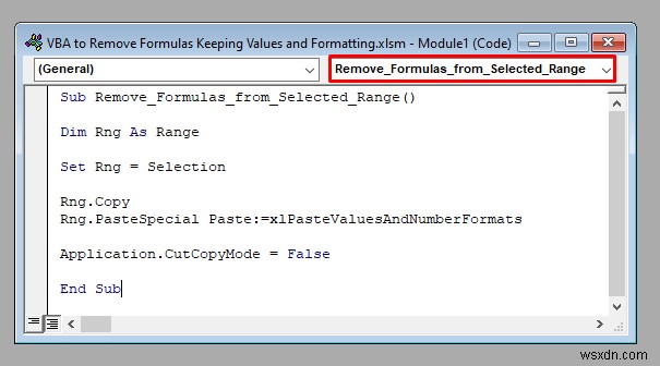 【VBA】Excelで数式を削除して値と書式をそのまま残す方法