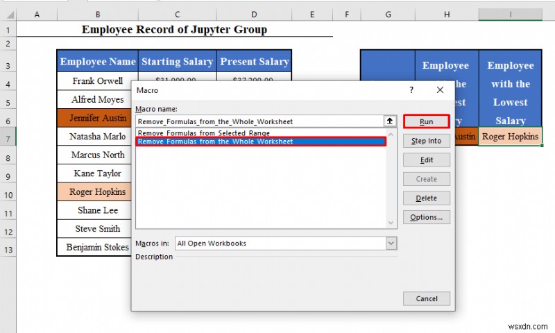 【VBA】Excelで数式を削除して値と書式をそのまま残す方法