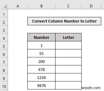 Excelで列番号を英字（A・B・C…）に変換する3つの方法｜数式・VBA・標準設定