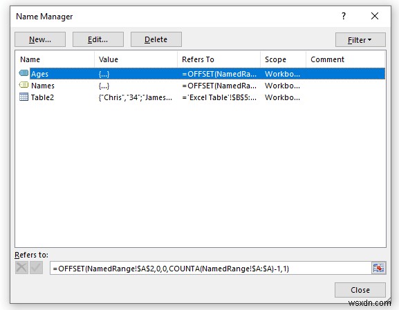 Excelで動的グラフ範囲(ダイナミックチャートレンジ)を作成する2つの方法