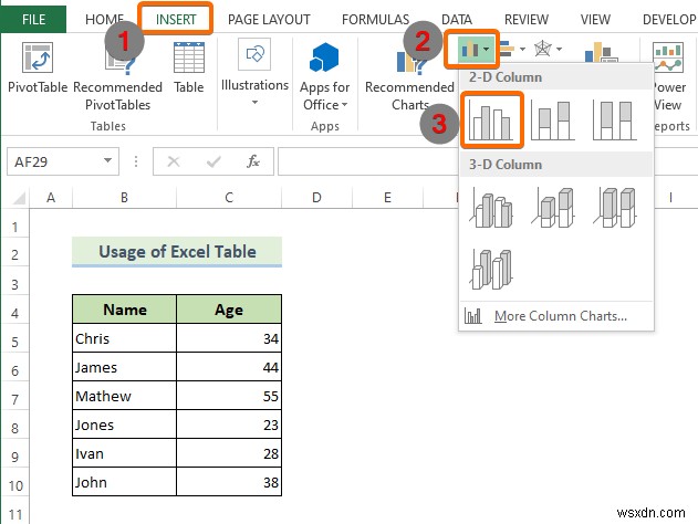 Excelで動的グラフ範囲(ダイナミックチャートレンジ)を作成する2つの方法