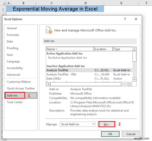 Excelで指数移動平均(EMA)を計算する3つの方法を徹底解説