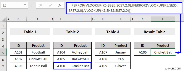 ExcelでネストされたVLOOKUP関数を使う方法(3つの活用シーン)