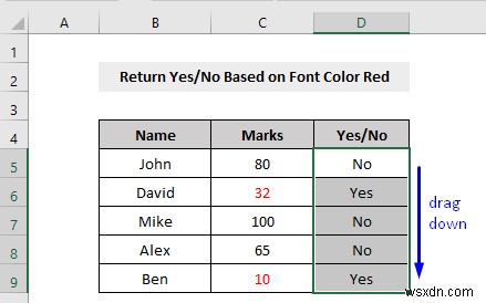 【Excel VBA】フォントの色が赤かどうかを判定して結果を返す6つの方法