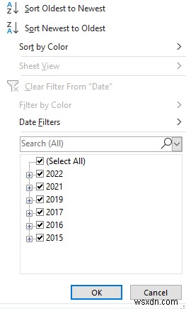 Excelで日付をフィルターする4つの簡単な方法【初心者向け完全ガイド】