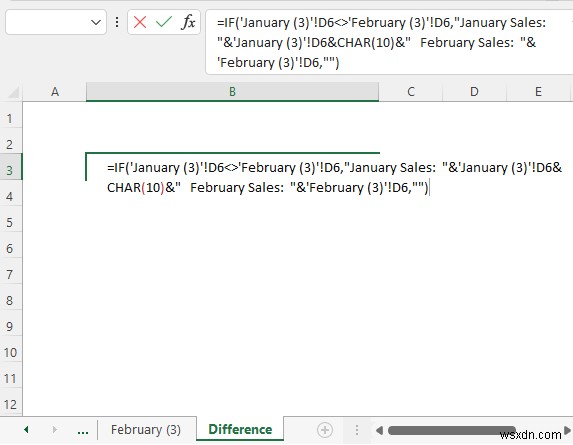 Excelで2つのシートを比較して差分を強調表示する7つの方法