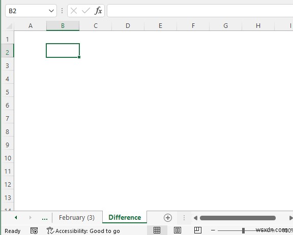 Excelで2つのシートを比較して差分を強調表示する7つの方法