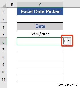 Excelで列全体に日付ピッカーを設定する方法【VBAマクロ活用】