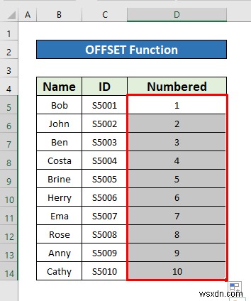 Excelで番号付きリストを作成する8つの方法【ショートカットからVBAまで】