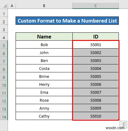 Excelで番号付きリストを作成する8つの方法【ショートカットからVBAまで】