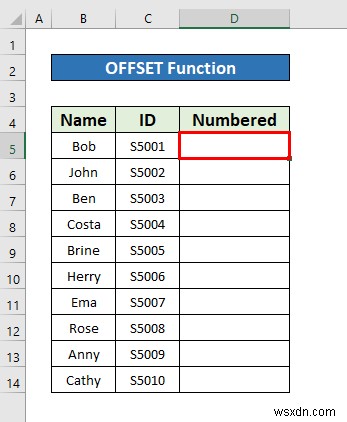 Excelで番号付きリストを作成する8つの方法【ショートカットからVBAまで】