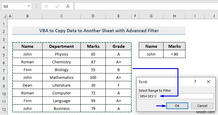 【VBA】Excelのフィルターオプション（詳細設定）でデータを別シートにコピーする3つの方法