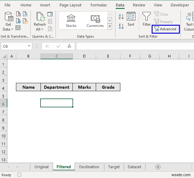 【VBA】Excelのフィルターオプション（詳細設定）でデータを別シートにコピーする3つの方法