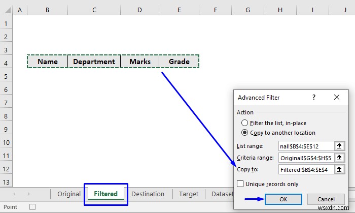 【VBA】Excelのフィルターオプション（詳細設定）でデータを別シートにコピーする3つの方法