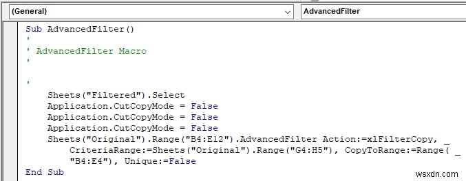 【VBA】Excelのフィルターオプション（詳細設定）でデータを別シートにコピーする3つの方法