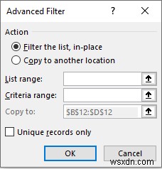 Excelの詳細フィルターでデータを別のシートにコピーする2つの方法