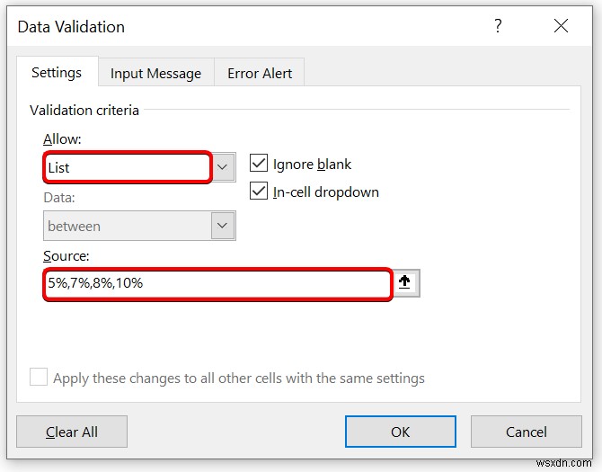 Excelでドロップダウンリスト付きフォームを作成する方法|複利計算フォームを例に徹底解説