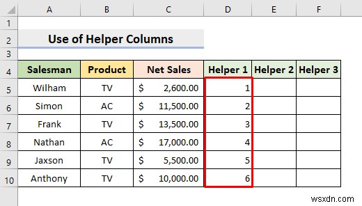 【Excel】選択内容に応じてデータを抽出するドロップダウンフィルターの作成方法4選