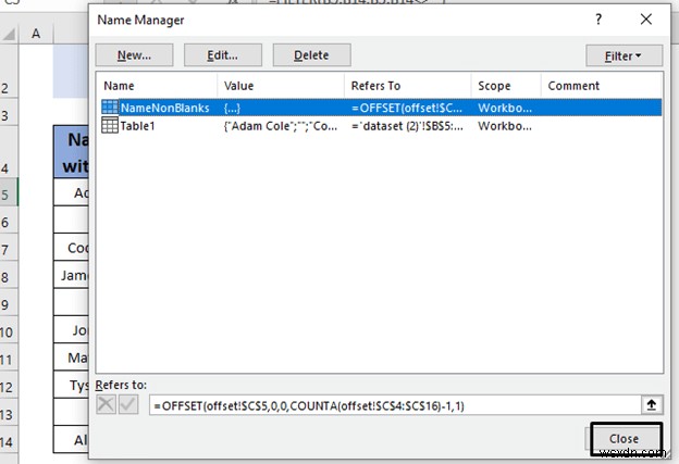 【Excel】データの入力規則リストから空白を削除する5つの方法