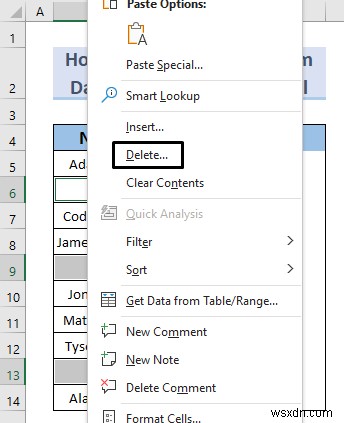 【Excel】データの入力規則リストから空白を削除する5つの方法