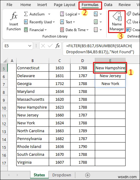 Excelで検索可能なドロップダウンリストを作成する2つの方法【数式・VBA】