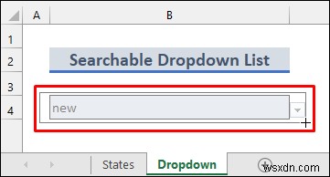 Excelで検索可能なドロップダウンリストを作成する2つの方法【数式・VBA】