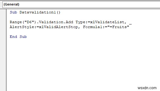 Excel VBAでデータの入力規則リストに名前付き範囲を活用する4つの方法