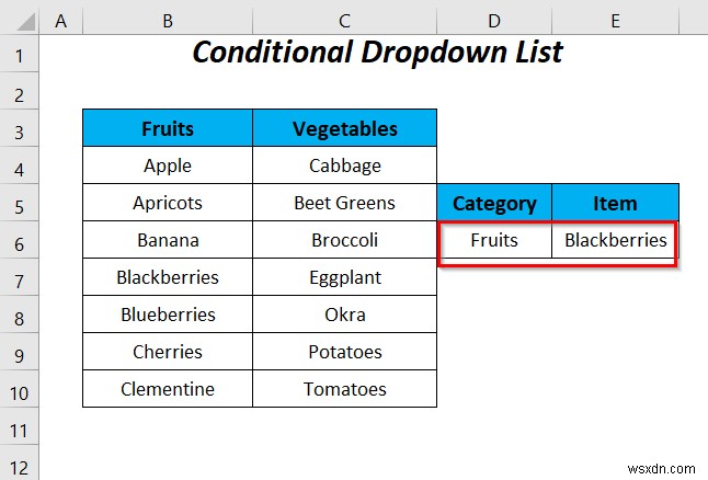 Excel VBAでデータの入力規則リストに名前付き範囲を活用する4つの方法