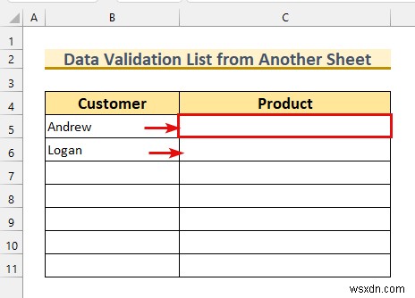 Excelで別のシートを参照したデータの入力規則リストを使う方法(6選)