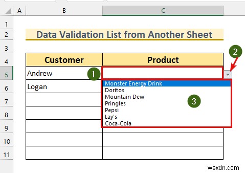 Excelで別のシートを参照したデータの入力規則リストを使う方法(6選)