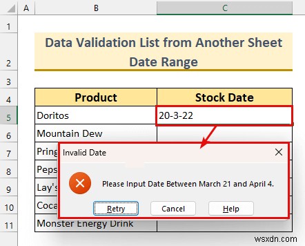 Excelで別のシートを参照したデータの入力規則リストを使う方法(6選)