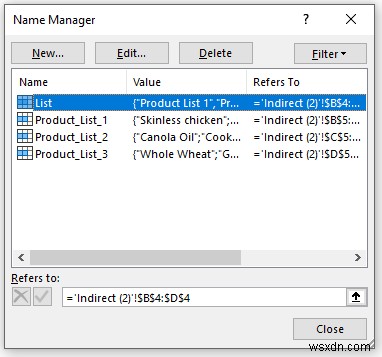 Excelでスペースを含む連動ドロップダウンリストを作成する2つの簡単な方法