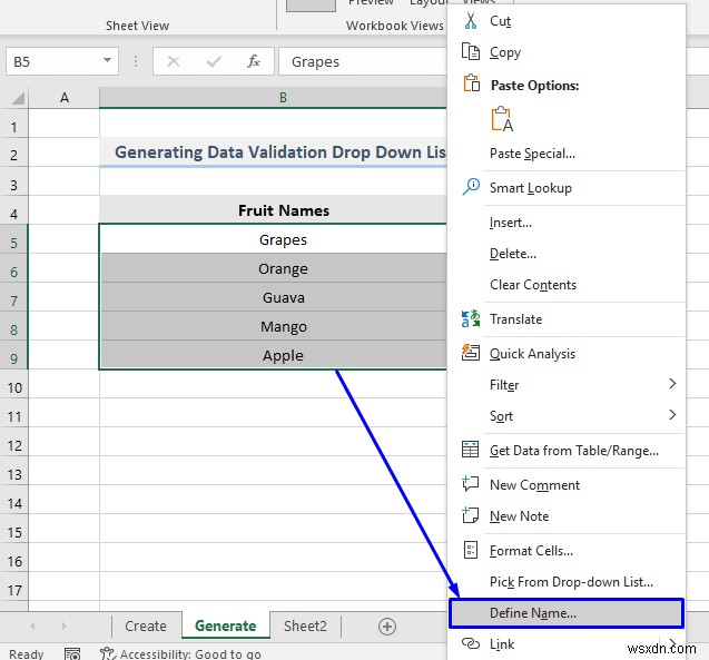 【Excel VBA】データの入力規則でドロップダウンリストを作成・活用する7つの方法