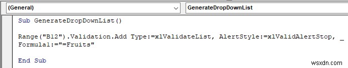 【Excel VBA】データの入力規則でドロップダウンリストを作成・活用する7つの方法