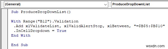【Excel VBA】データの入力規則でドロップダウンリストを作成・活用する7つの方法